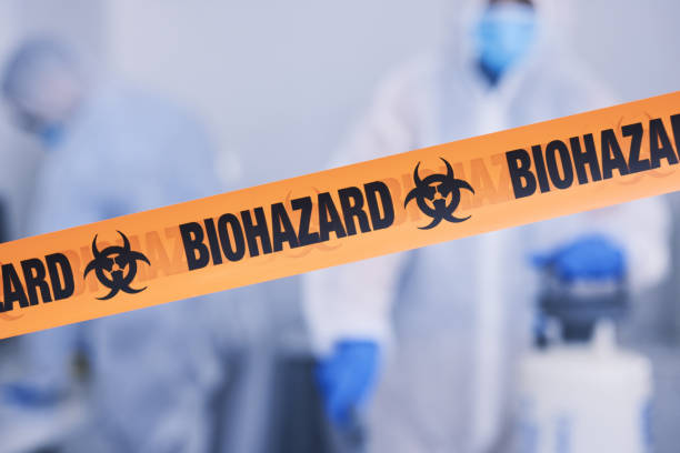 Professional Blood Cleanup technician working in Hudson, TX